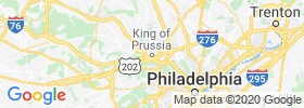 King Of Prussia map